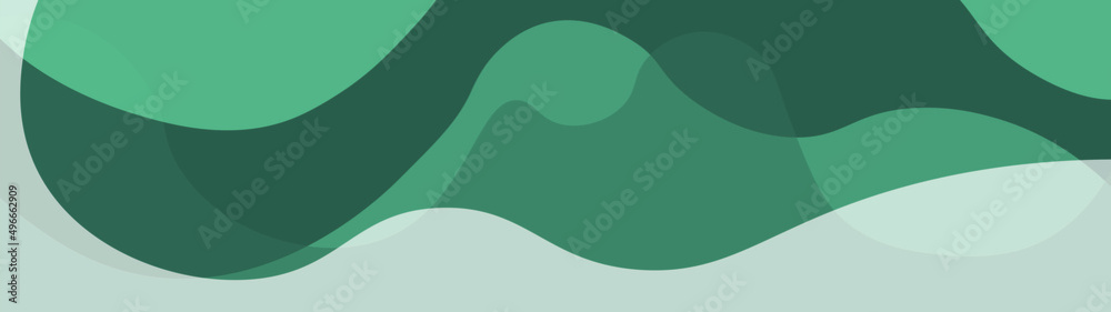 illustration of an oranges turquoise background