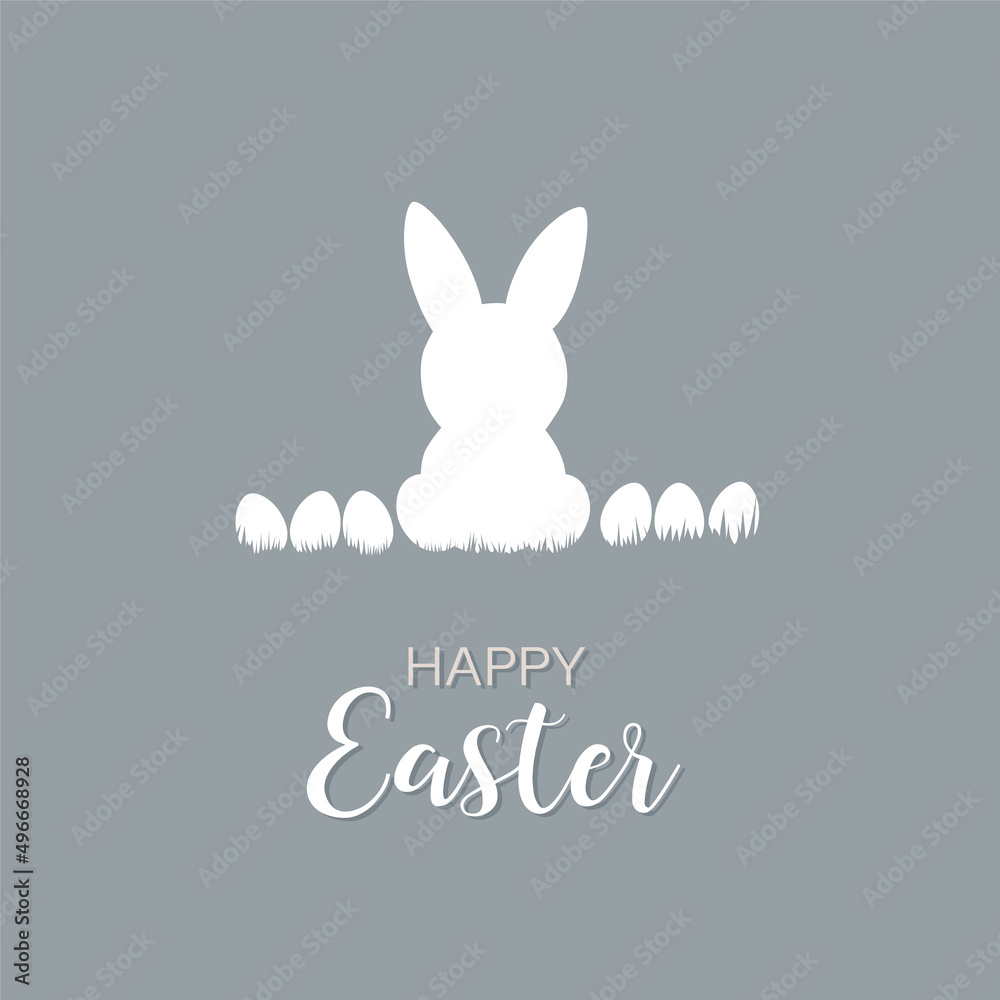 Obraz premium Happy easter card
