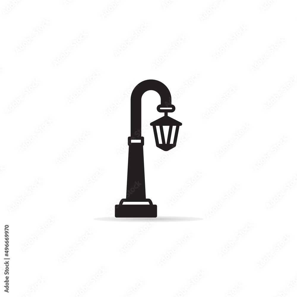 street lamp icon vector illustration street lamp icon vector illustration
