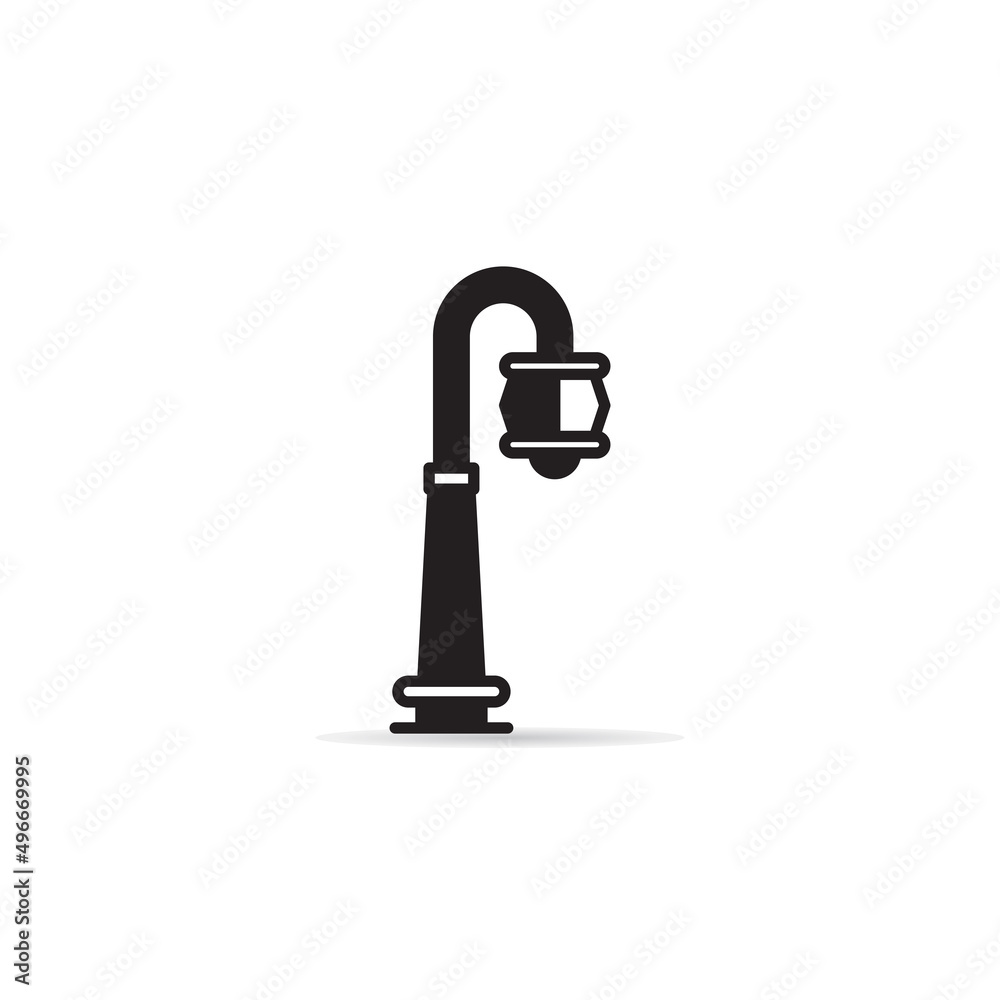 street lamp icon vector illustration street lamp icon vector illustration