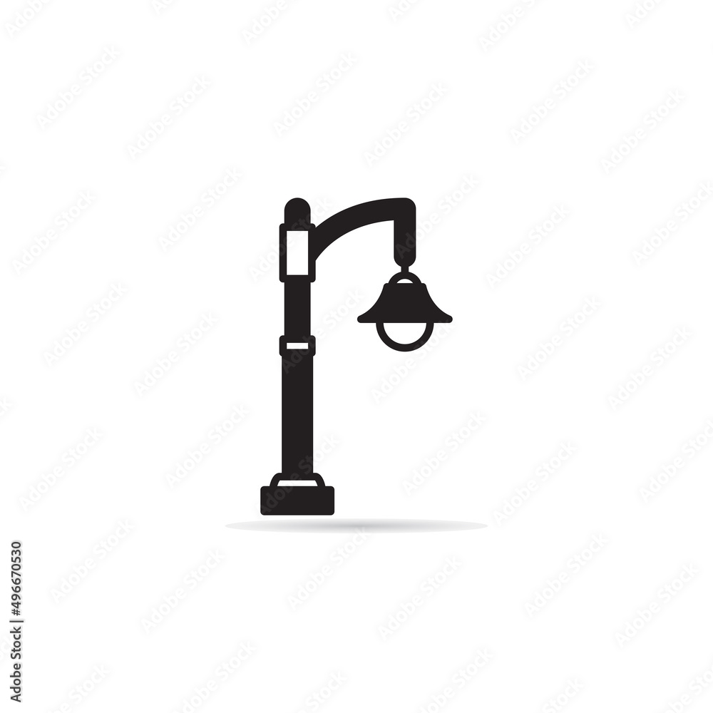 street lamp icon vector illustration street lamp icon vector illustration