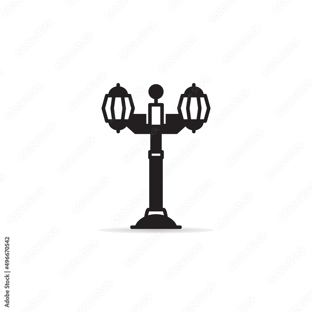 street lamp icon vector illustration street lamp icon vector illustration