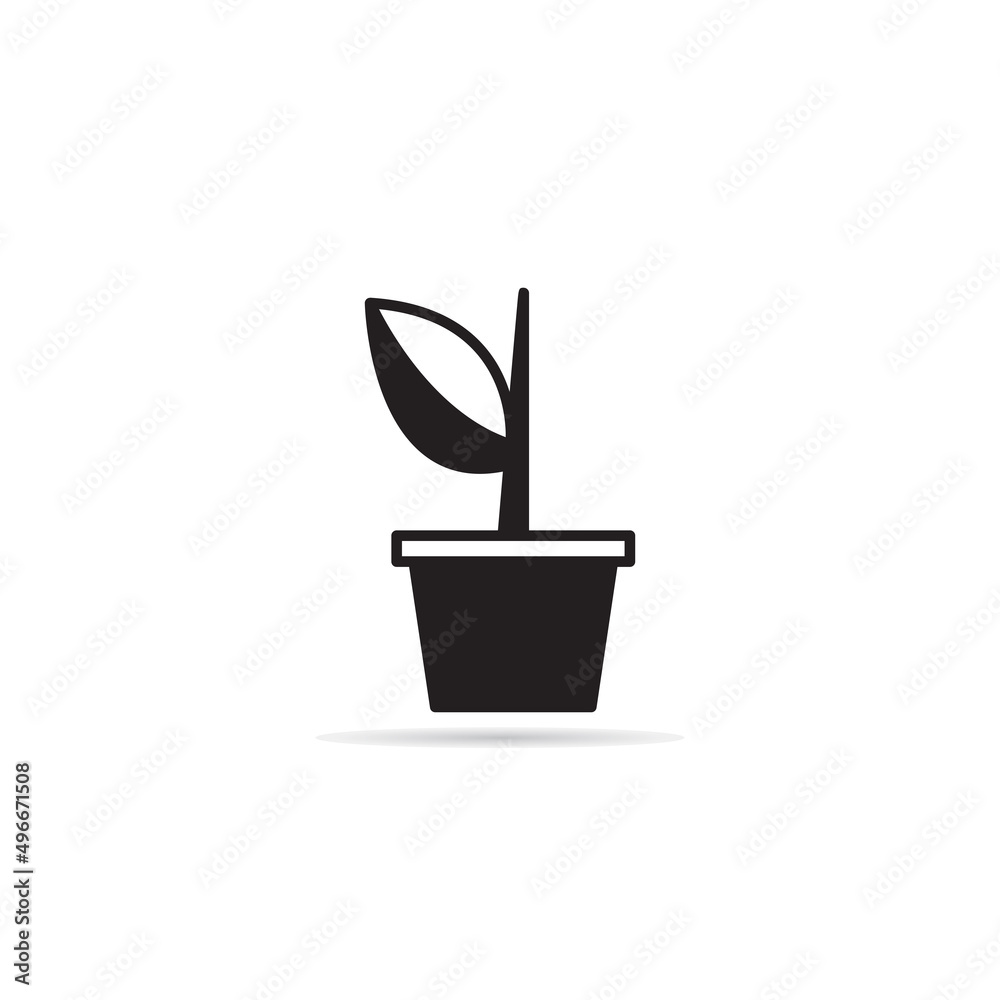 house plant icon vector illustration house plant icon vector illustration