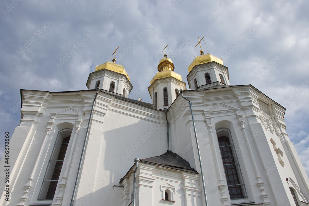 Catherine's Church is a functioning church in Chernihiv, Ukraine. St. Catherine's Church was built in the Cossack period.