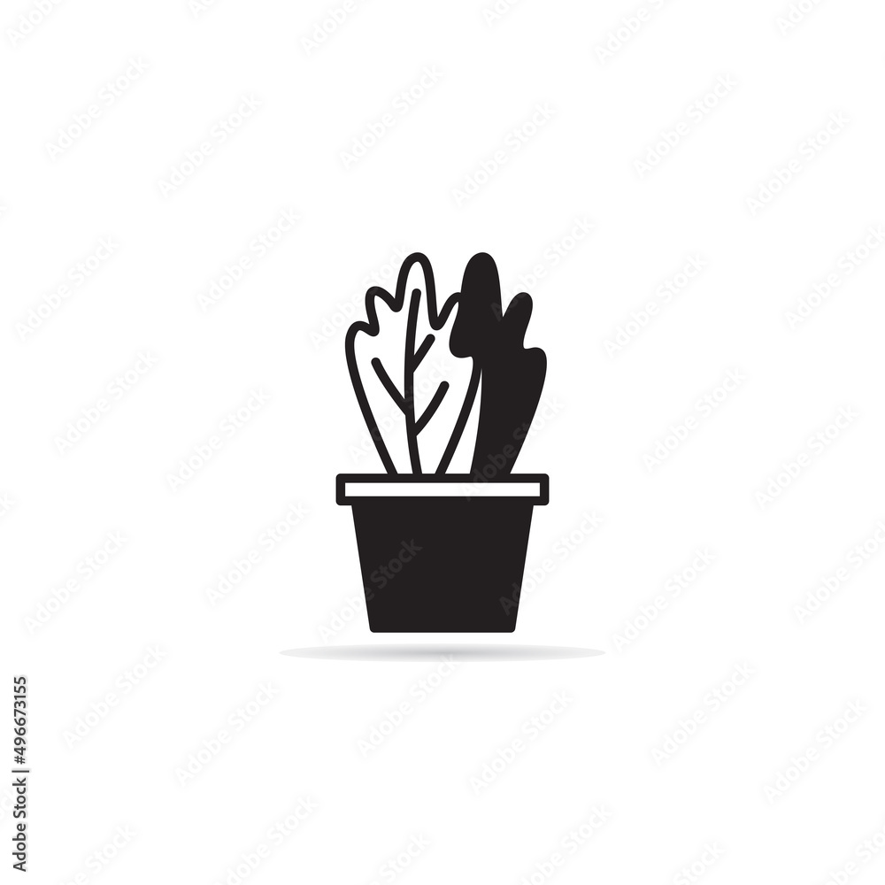 houseplant icon vector illustration houseplant icon vector illustration