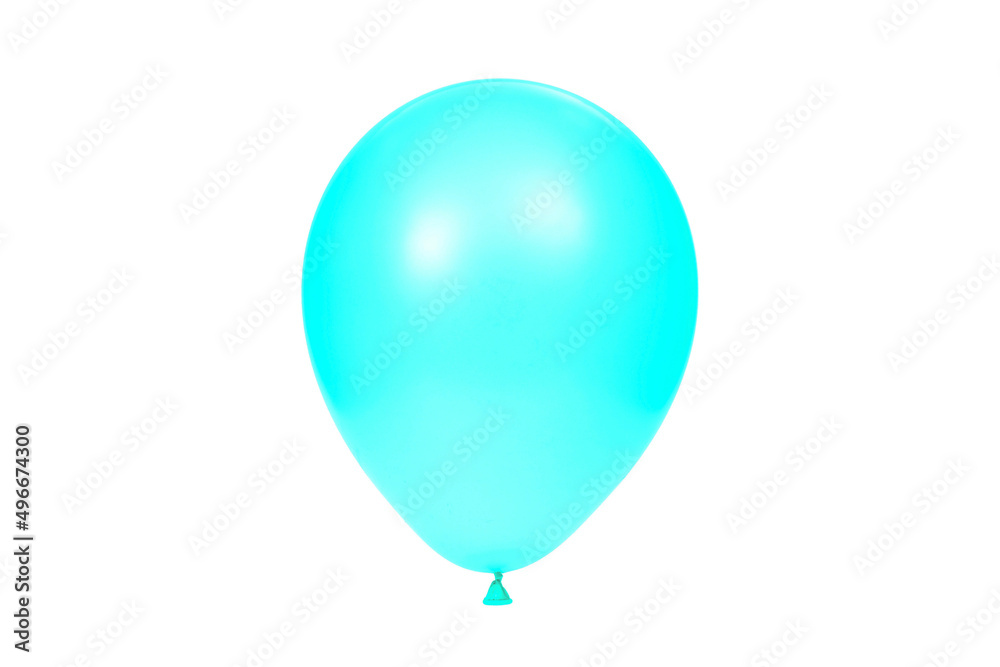 Blue balloon isolated on white background. Template for postcard, banner, poster, web design. Festive decoration for celebrations and birthday. High resolution photo. Blue balloon isolated on white background. Template for postcard, banner, poster, web design. Festive decoration for celebrations and birthday. High resolution photo.