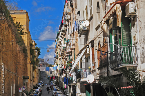Napoli, le strade del centro storico photo