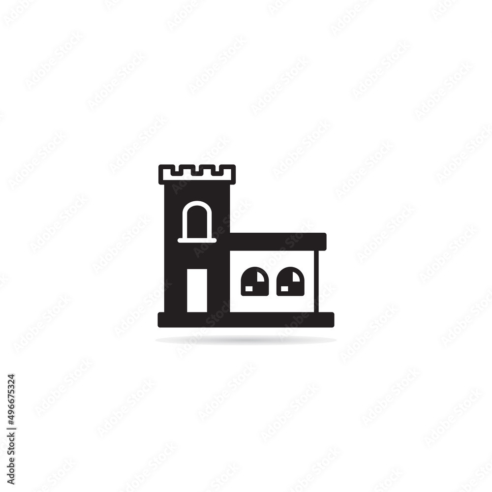 castle, palace and tower icon vector illustration castle, palace and tower icon vector illustration