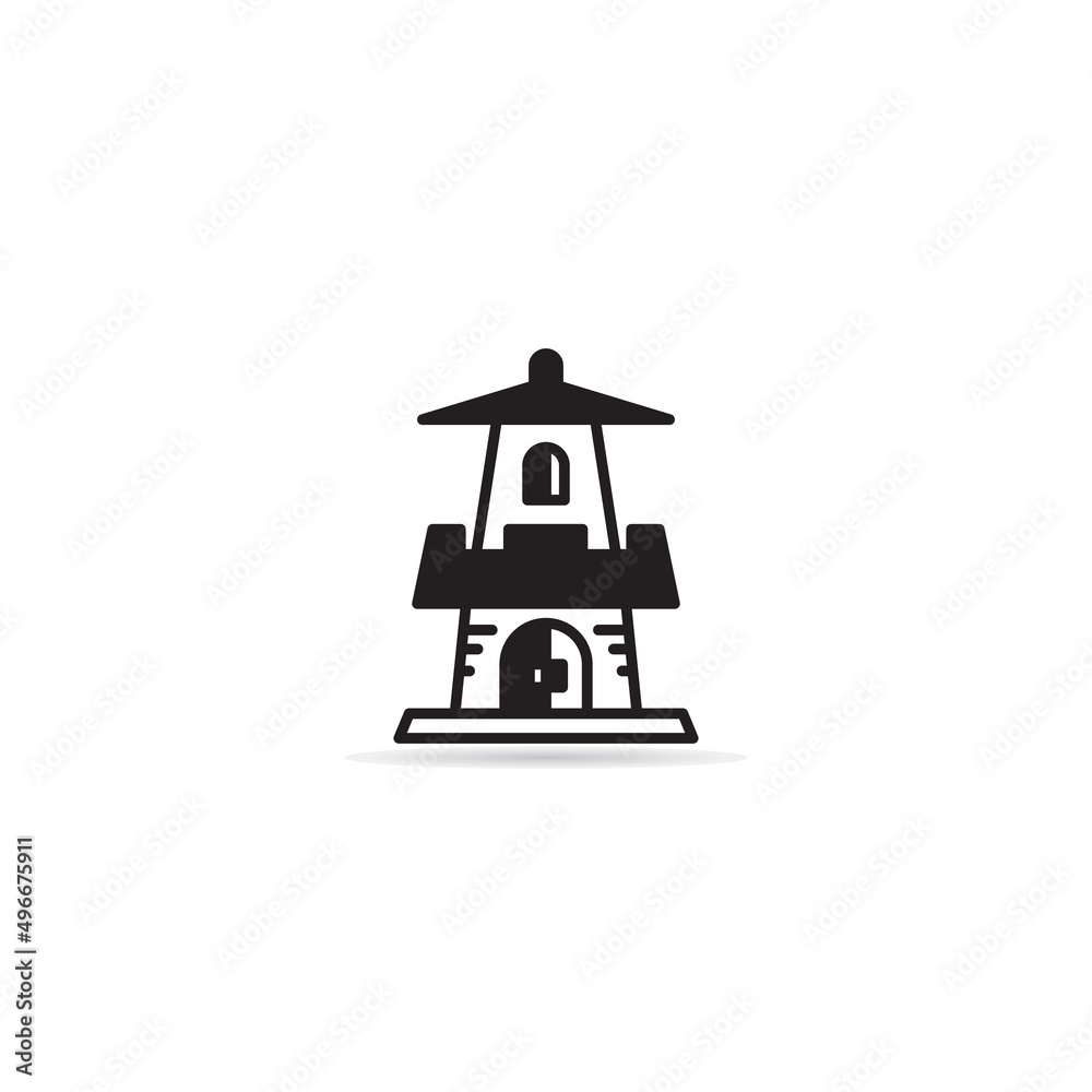 castle, fort and palace icon vector illustration castle, fort and palace icon vector illustration