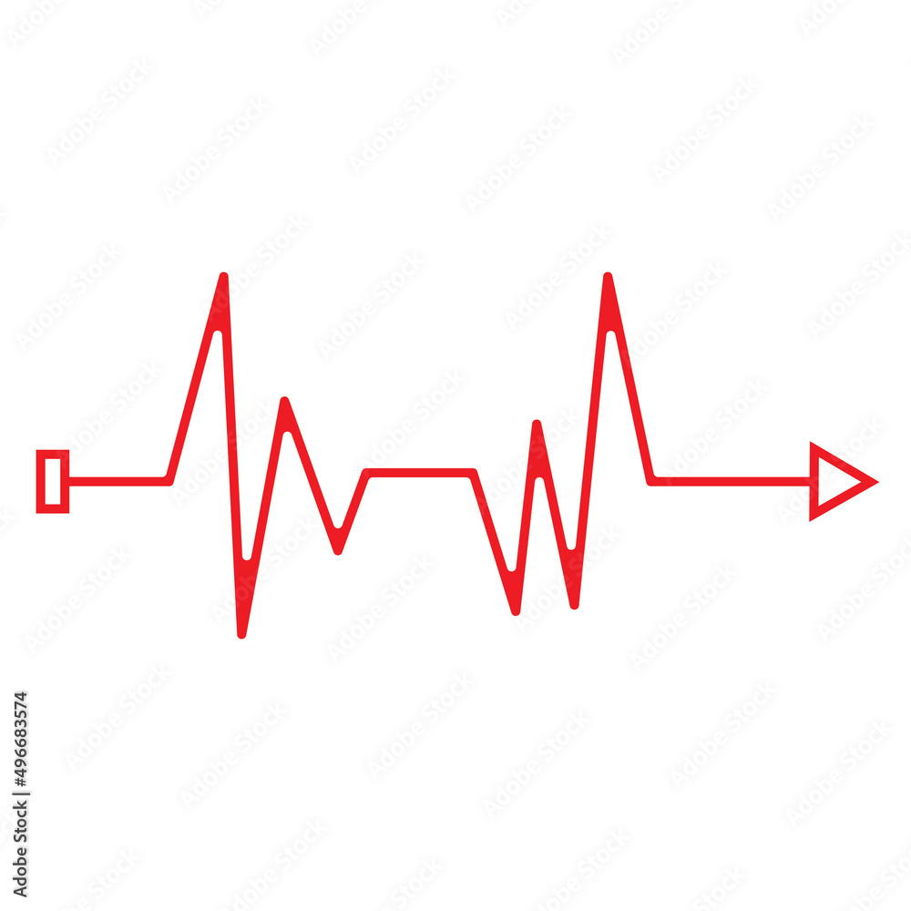 pulse logo symbol templat vector design and icon pulse logo symbol templat vector design and icon