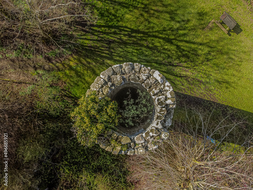 Rams Island Drone aerial photos, Lough Neagh, County Antrim, Northern Ireland