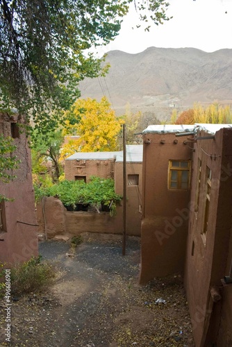 Old house in Abyaneh village in Kashan 