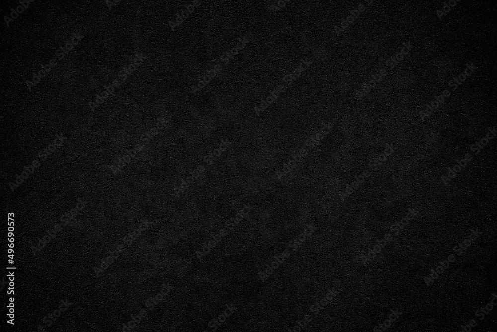 Black wall texture rough background dark concrete floor or old grunge background with black