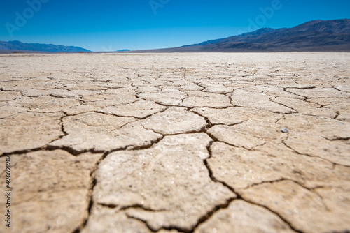 Death Valley Dry Cracked Earth