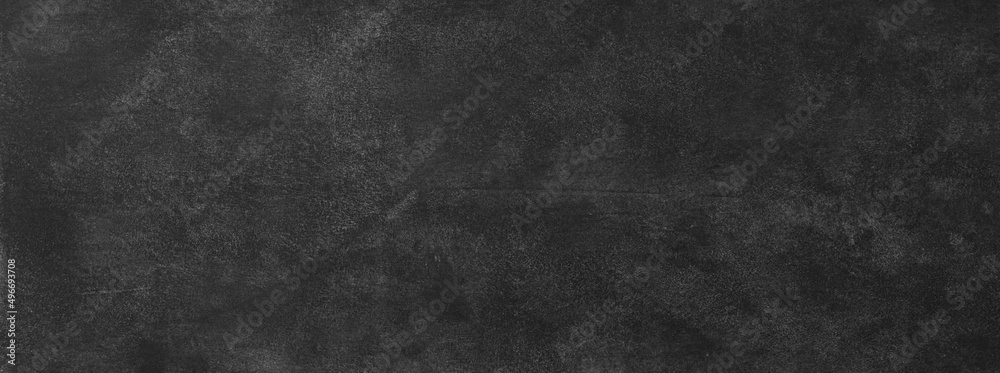 Concrete texture for wall background. Dark grunge cement surface horizontal design - obrazy, fototapety, plakaty 