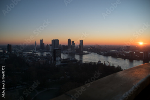 Skyline of Rotterdam © darksideofpink