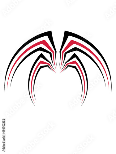 Form Abstrakt Spinne 