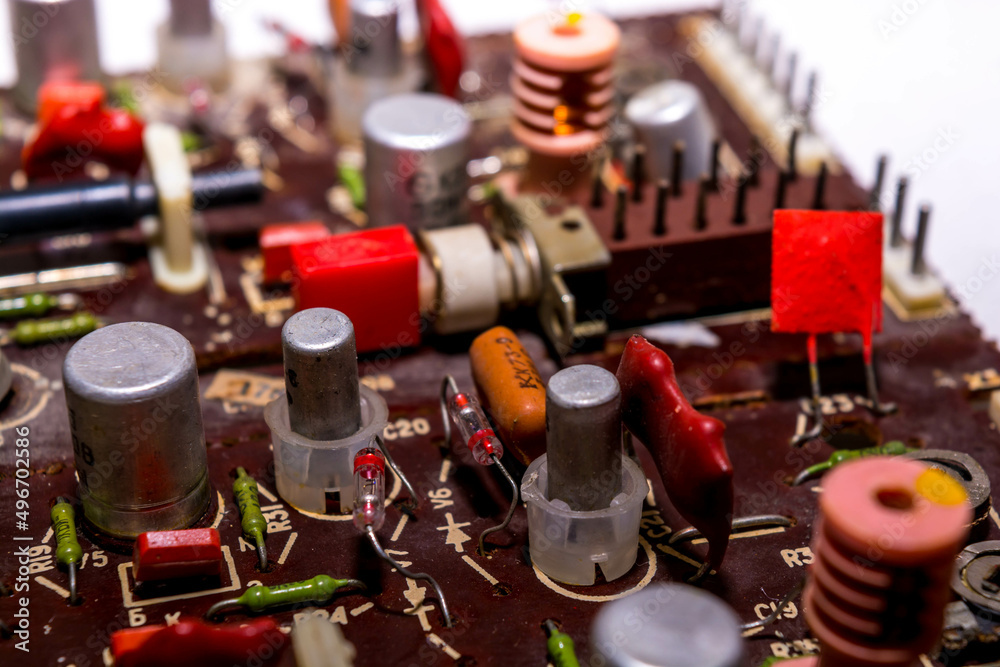 Old radio parts Old radio parts