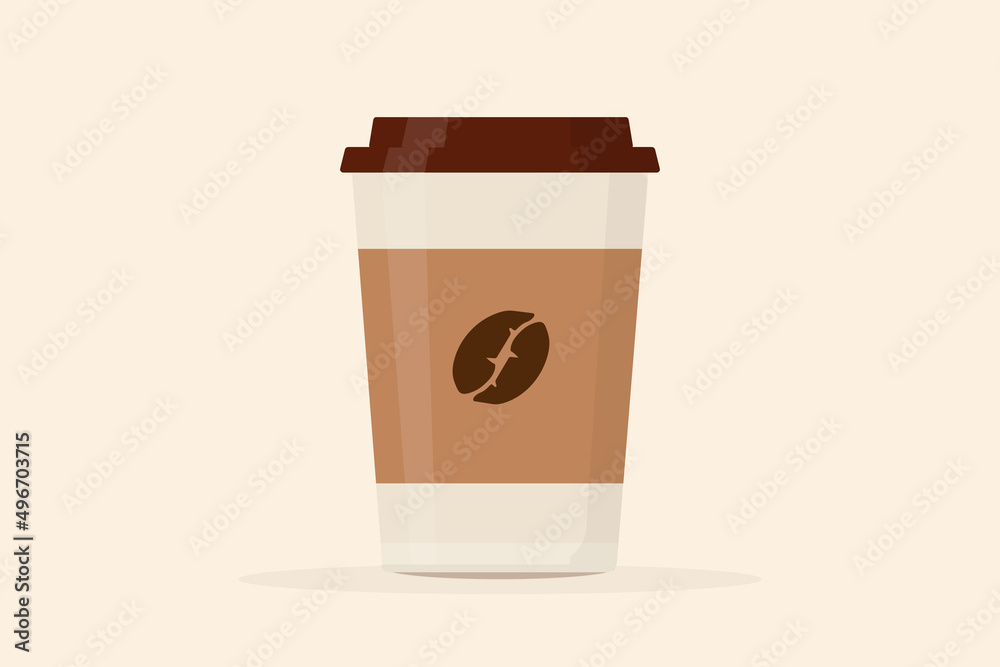 a cup of coffee in a paper cup with a lid a cup of coffee in a paper cup with a lid
