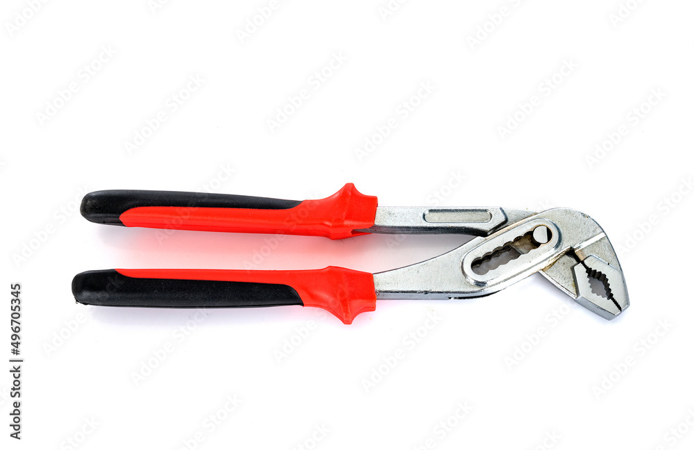 Adjustable pliers in studio Adjustable pliers in studio