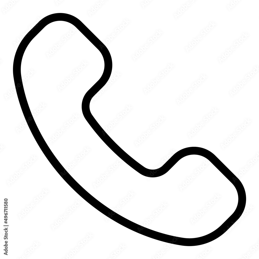 Phone Flat Icon Isolated On White Background Phone Flat Icon Isolated On White Background