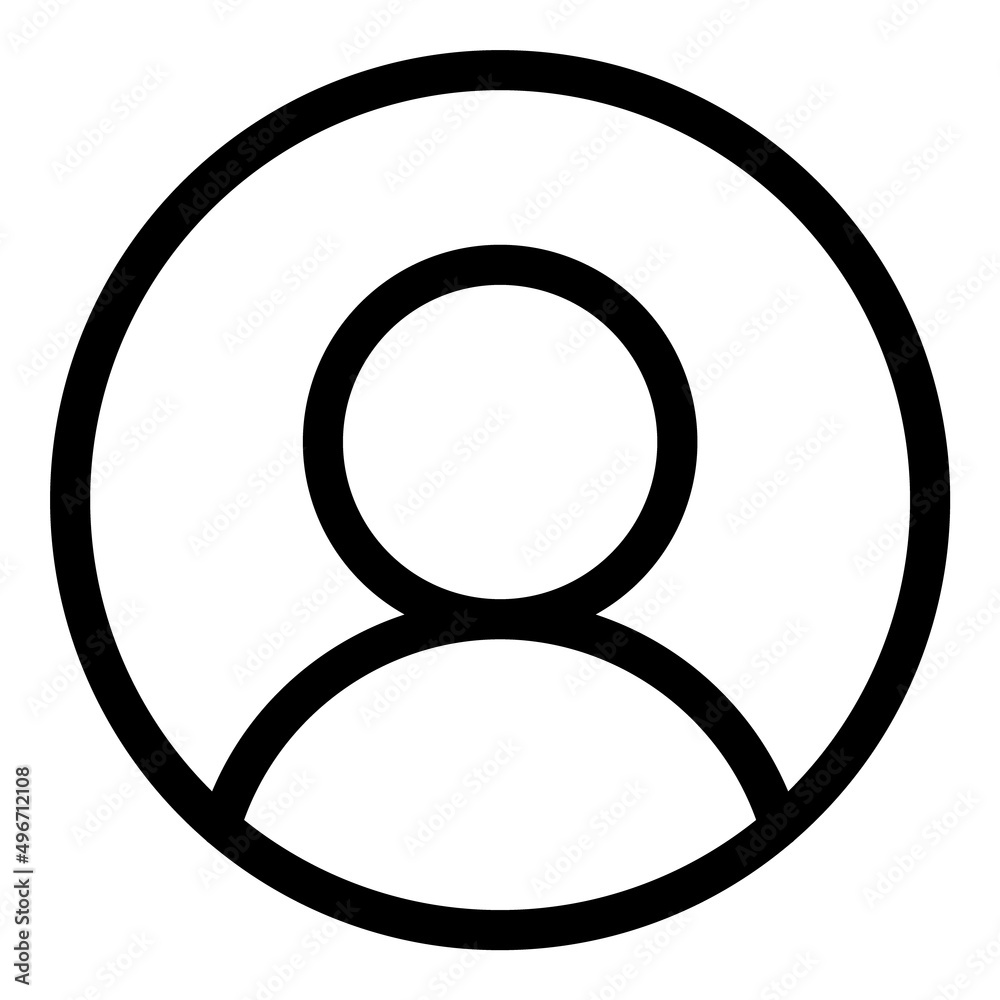 User Avatar Flat Icon Isolated On White Background User Avatar Flat Icon Isolated On White Background