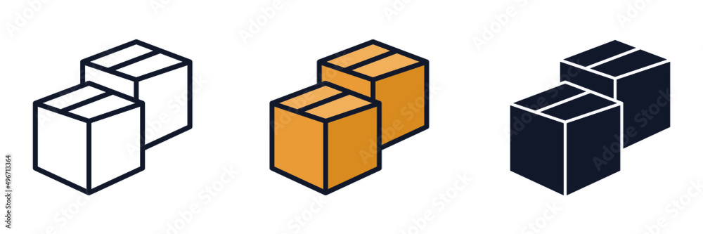 package icon symbol template for graphic and web design collection logo vector illustration package icon symbol template for graphic and web design collection logo vector illustration