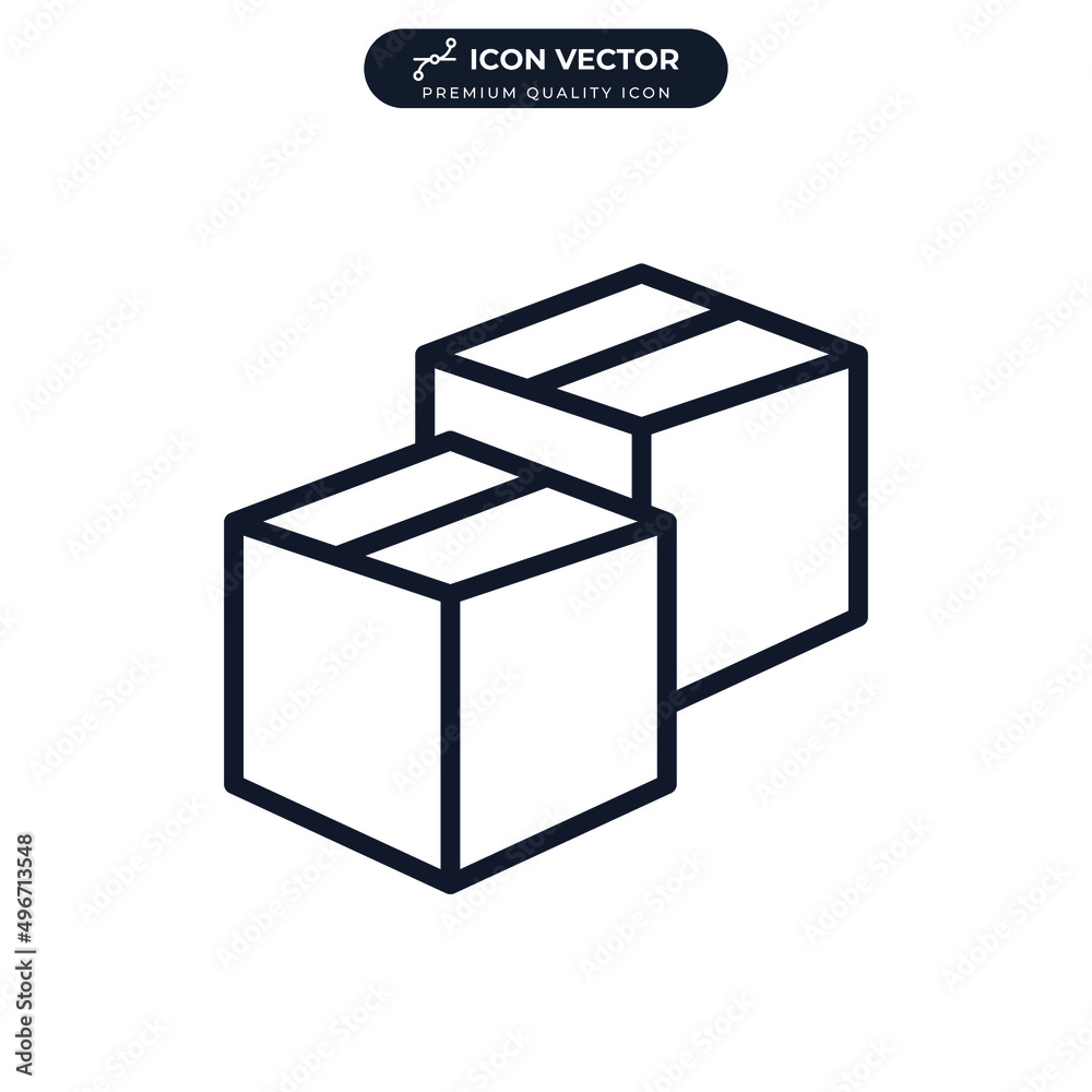 package icon symbol template for graphic and web design collection logo vector illustration package icon symbol template for graphic and web design collection logo vector illustration