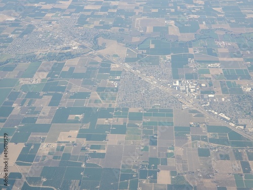 Flying Over Northern California