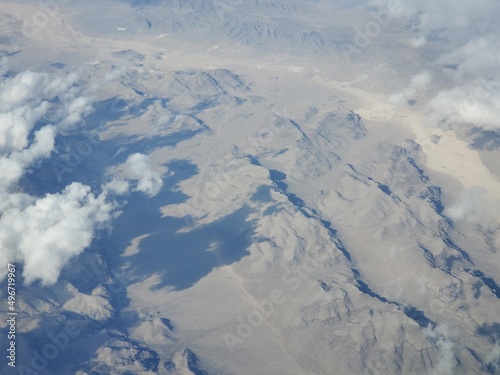 Flying Over Nevada
