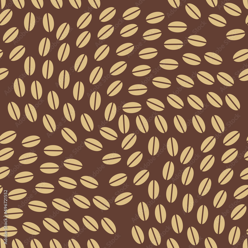 Seamless coffee bean pattern with scaly effect for coffee shop background, cafe decoration, culinary events for coffee themed greeting card and coffee themed fabric motifs Seamless coffee bean pattern with scaly effect for coffee shop background, cafe decoration, culinary events for coffee themed greeting card and coffee themed fabric motifs