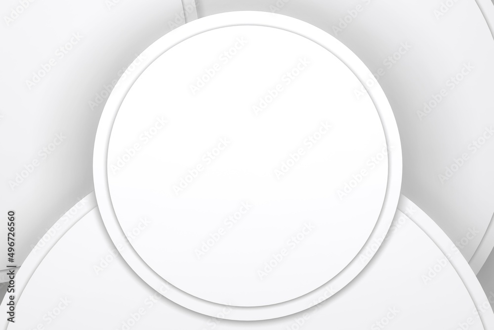 Abstract White wallpaper design, mock up. 3D rendering Abstract White wallpaper design, mock up. 3D rendering