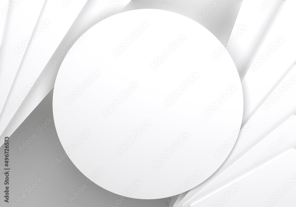Abstract White wallpaper design, mock up. 3D rendering Abstract White wallpaper design, mock up. 3D rendering