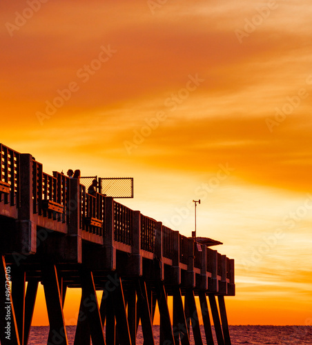 Pier sunrise