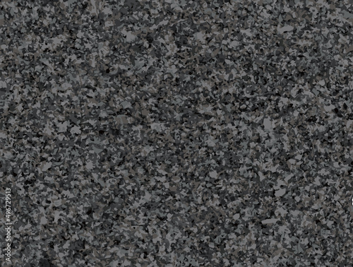 黒い御影石（花崗岩）のベクターシームレス素材