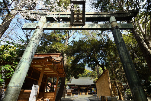 平塚八幡宮の鳥居