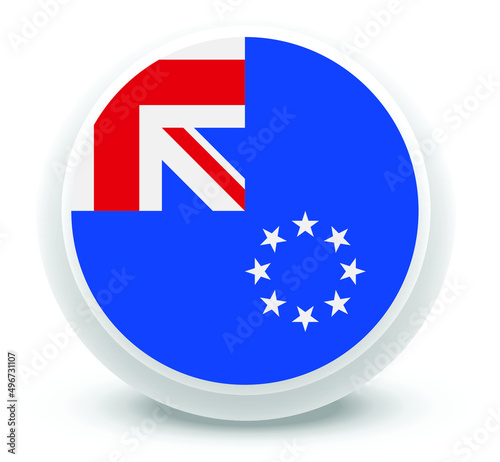 Free Download cook islands Flag Vector - GFXLoad