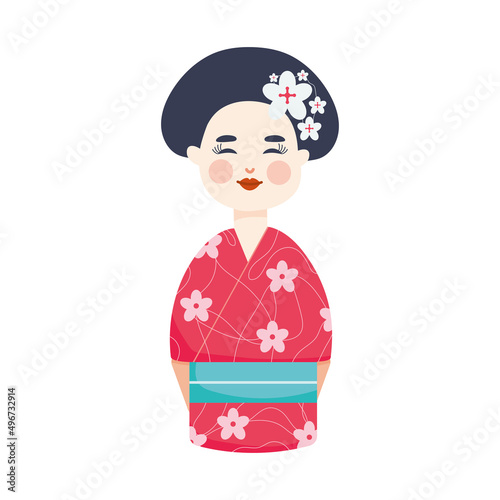 japanese geisha woman