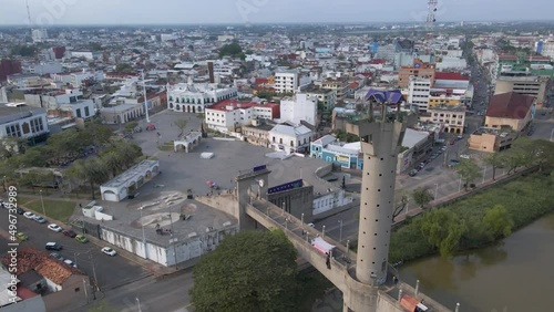 Solidarity bridge in Villahermosa Tabasco