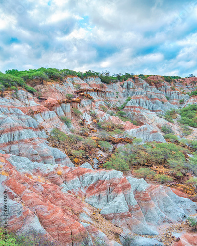 colorful hills. the beautyful kelabba madja of sabu island  photo