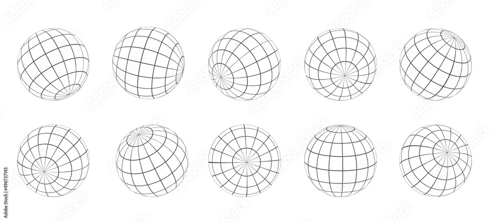Globe grids 3d sphere Globe grids 3d sphere