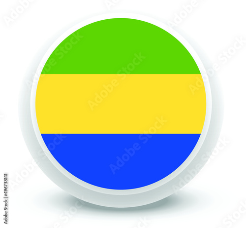 gabon Flag Vector Free Download gabon Flag Vector - GFXLoad