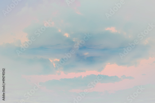 sunrise sky watercolor gradient colors, beautiful abstract nature wallpaper