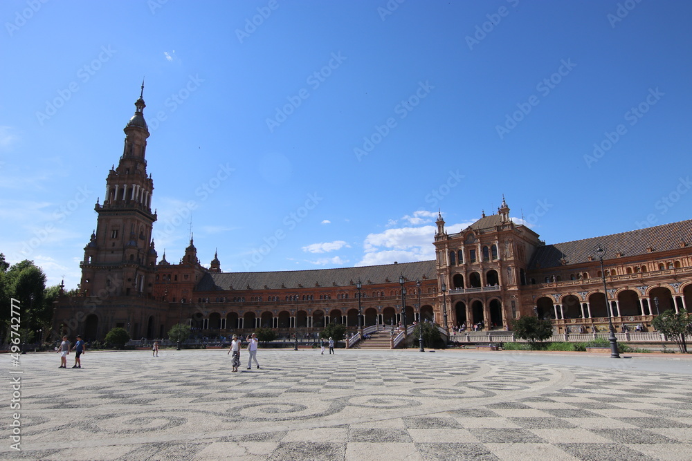 Obraz premium スペイン広場（セビリア）