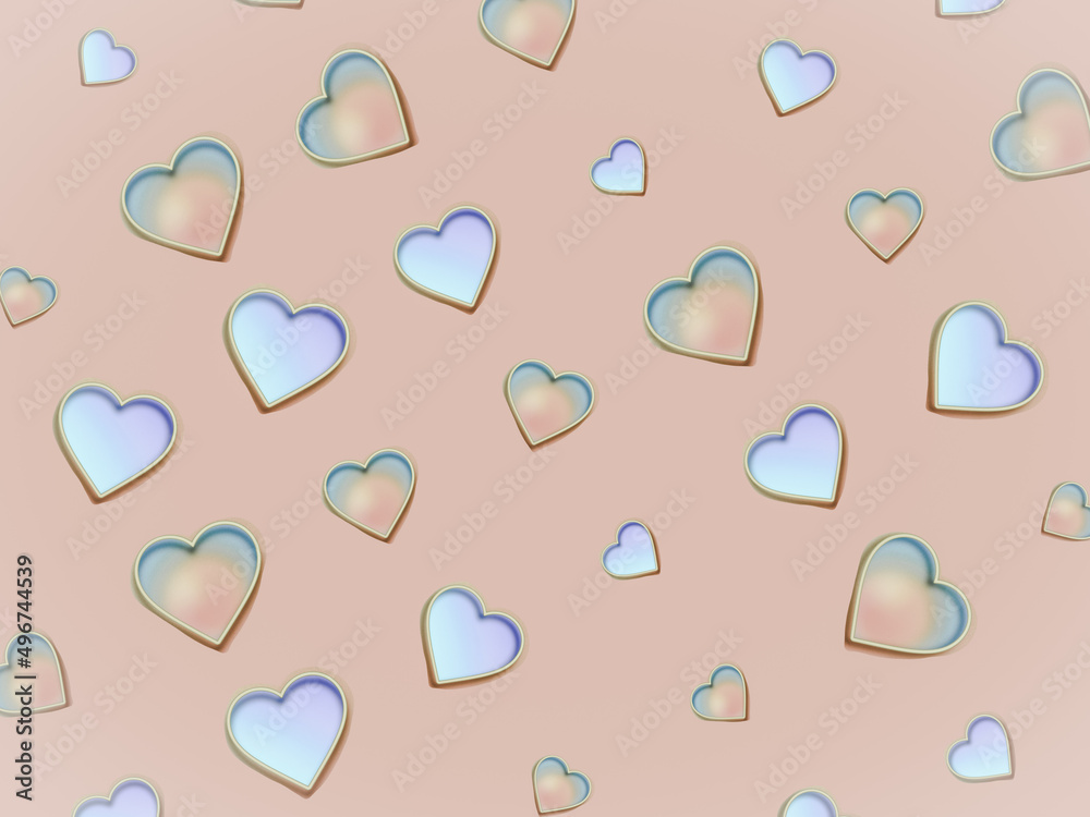 seamless pattern with hearts seamless pattern with hearts