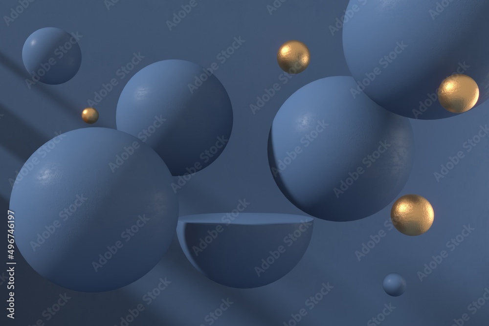 Abstract minimal scene, design for cosmetic or product display podium 3d render.
Abstract minimal scene, design for cosmetic or product display podium 3d render.