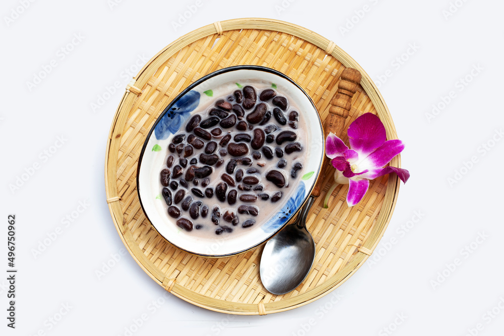Black bean in sweet coconut milk Black bean in sweet coconut milk