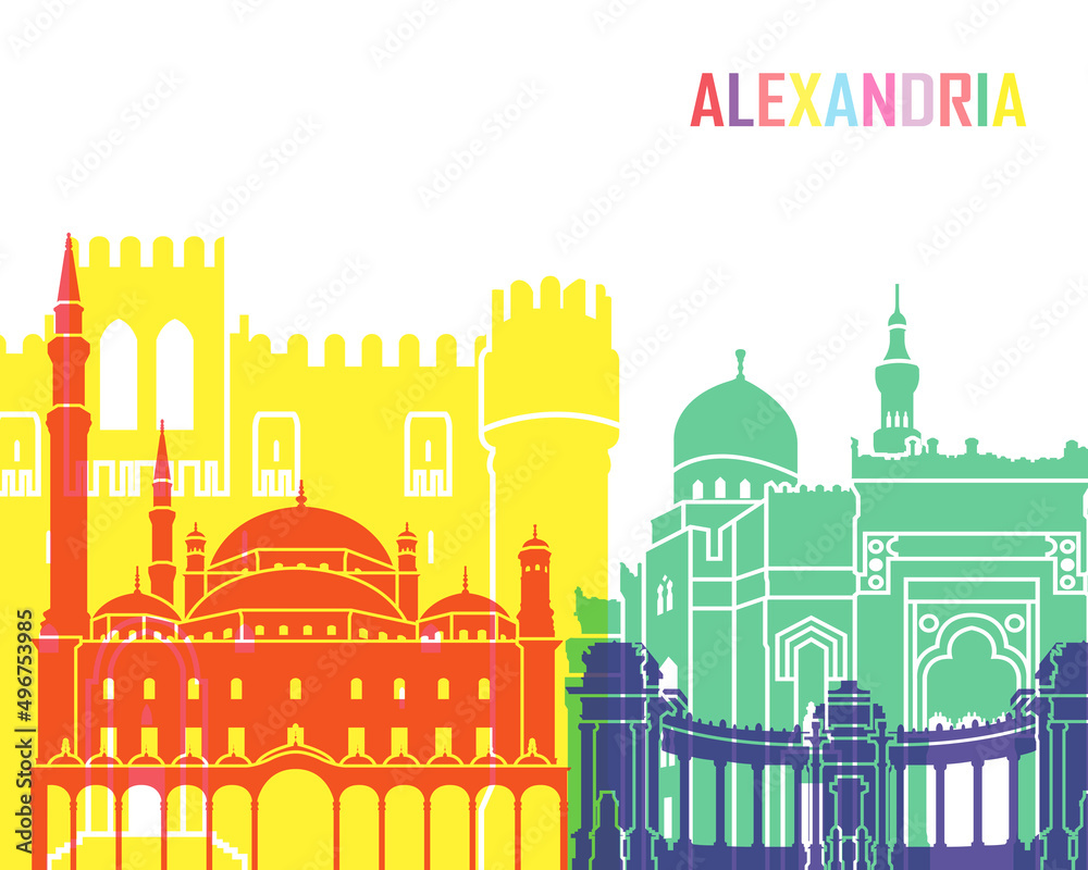 Alexandria skyline pop