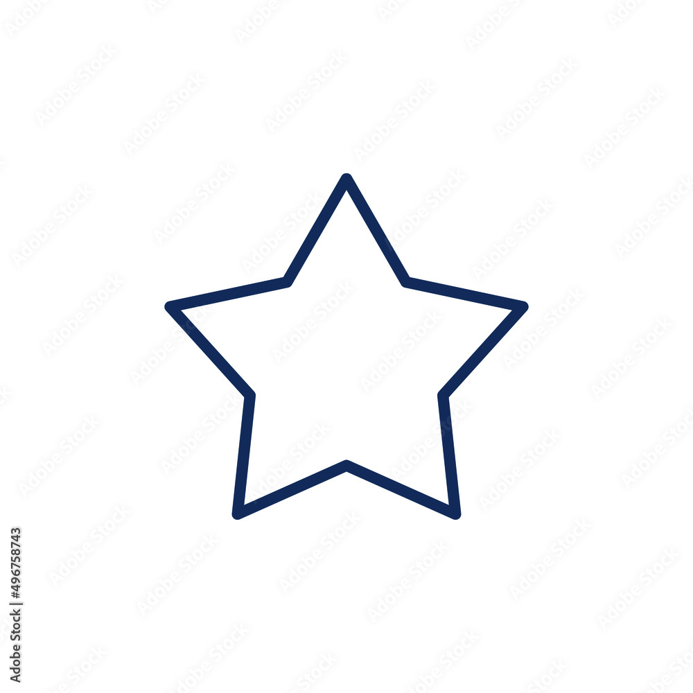Star, rating icon modern vector illustration template design symbol sign isolated on White background. Star, rating icon modern vector illustration template design symbol sign isolated on White background.
