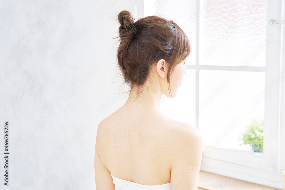 女性 美容 背中 女性 美容 背中